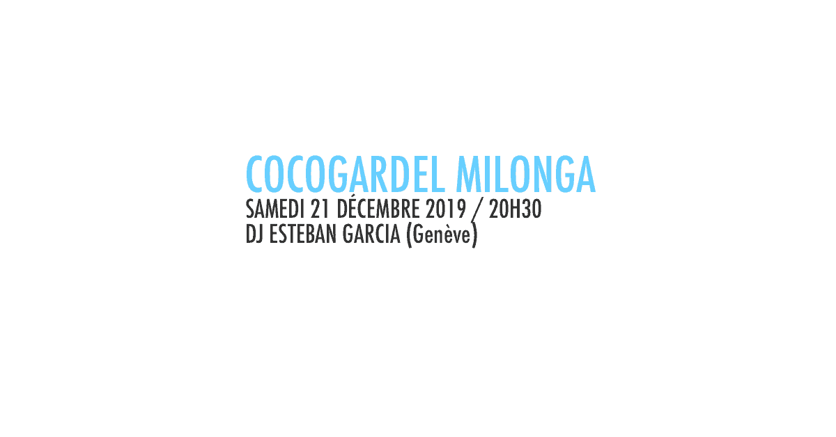 CocoGardel Milonga